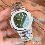 Fast Shipping Replica Patek Philippe Nautilus Green Dial Stainless Steel Watch